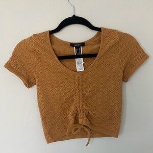 Forever 21 Knit Crop Top/ Size Medium